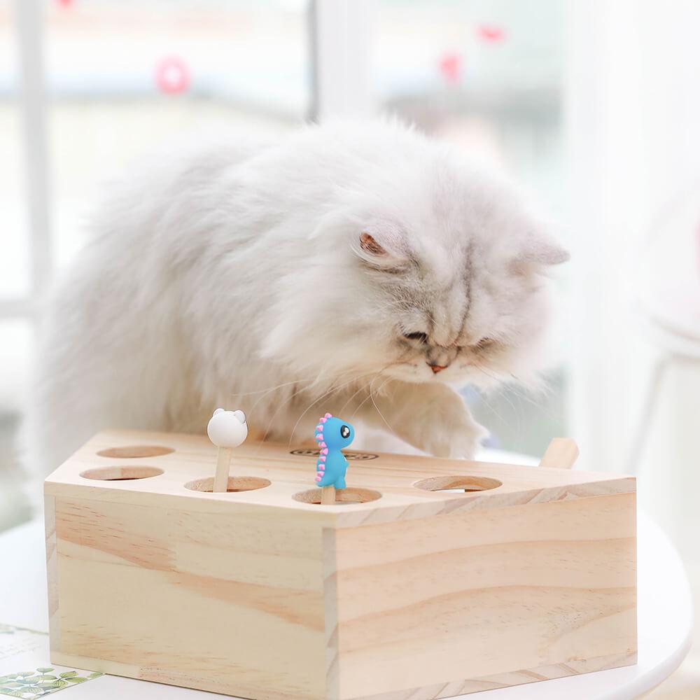 Carno Whack-a-Mole Cat Toy