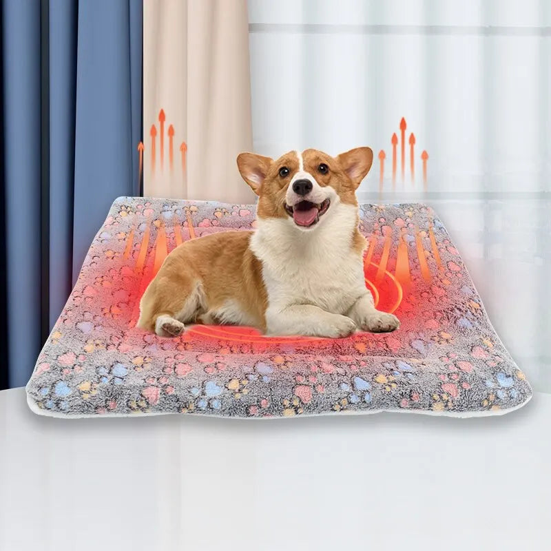 Flannel Thickened Dog Mat