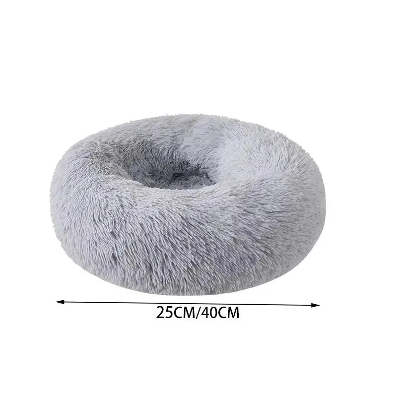 Soft Shaggy Cat Bed